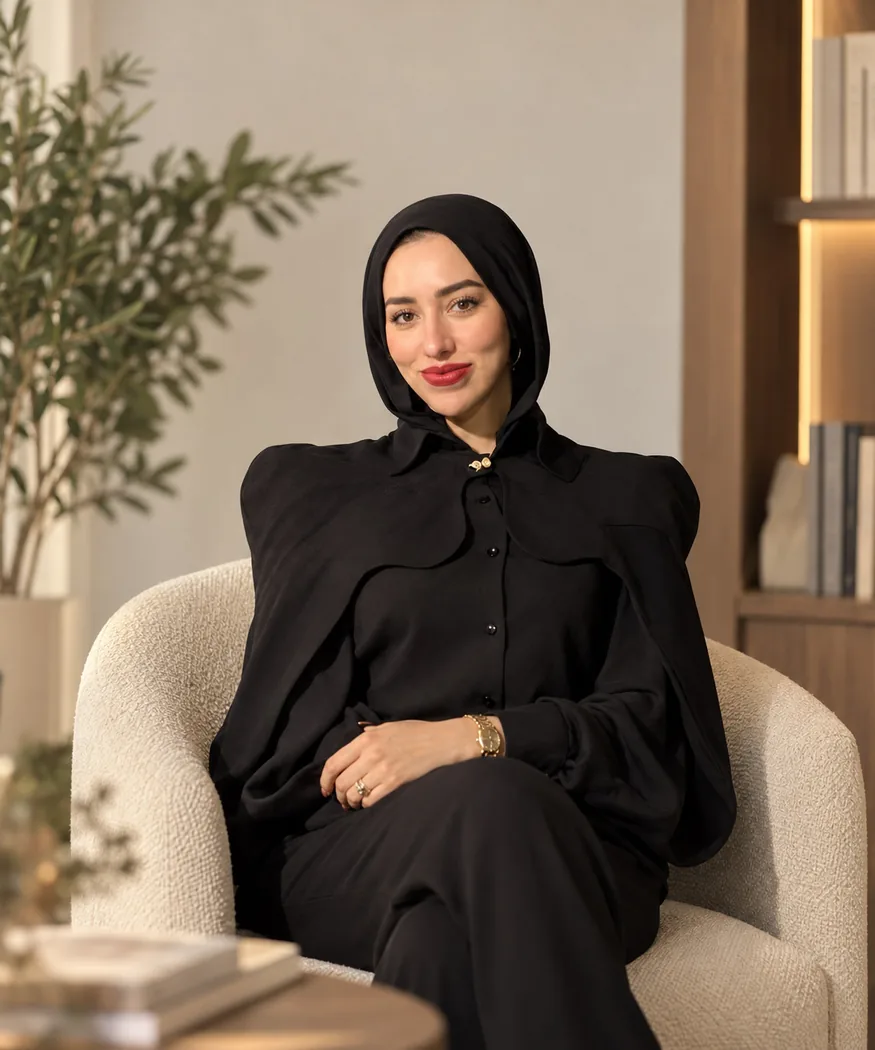 Professional portrait of Dr. Sarah Rageh